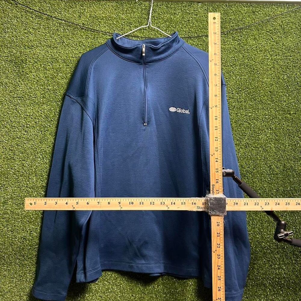Nike Men's Blue and Navy Sweatshirt